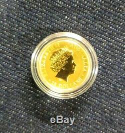 2016 Australian Wedged-Tailed Eagle $15 1/10 Oz Gold Coin. 9999 BU
