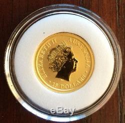 2016 P Gold Australia (1/10 Oz. 9999 Fine Gold) Wedge-Tailed Eagle 15 Dollars BU