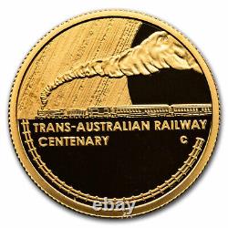 2017 $10 Centenary of the Trans-Australian Railway Gold Proof SKU#288089