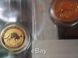 2017 $15 Gold 1/10 Oz. 9999 Gold Australian Kangaroo Coin Lowest Mint 31,029'06