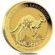 2017 1/10 Oz Australian Gold Kangaroo Perth Mint Coin. 9999 Fine Bu (in Capsule)