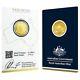 2017 1/10 Oz Gold Kangaroo Coin Royal Australian Mint Veriscan. 9999 Fine In
