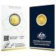2017 1/10 Oz Gold Kangaroo Coin Royal Australian Mint Veriscan. 9999 Fine In As