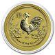 2017 1/20thoz. Pure. 9999 Gold Year Of The Rooster Perth Mint Gem $198.88