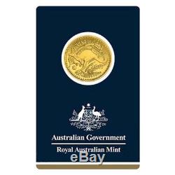 2017 1/4 oz Gold Kangaroo Coin Royal Australian Mint Veriscan. 9999 Fine In