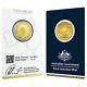 2017 1/4 Oz Gold Kangaroo Coin Royal Australian Mint Veriscan. 9999 Fine In Ass