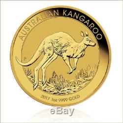 2017 1 oz Australian Nugget Fine Gold 0.9999 Kangaroo Coin