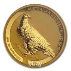 2017 2 oz Gold Proof Wedge Tailed Eagle Reverse Proof PF-70 NGC SKU#205545