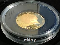 2017 Australia 1 oz $100 Gold Northern Sky Dome Proof & Southern Sky Dome Proof