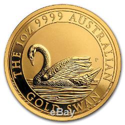 2017 Australia 1 oz Gold Swan MS-70 NGC (ER)