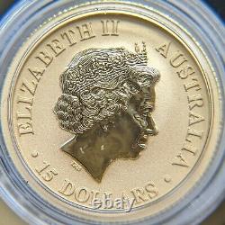 2017 Australia Gold $15 Wedge-tailed Eagle Uc 1/10 Oz. 9999 Low Mintage