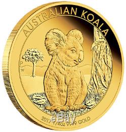 2017 Australian Koala 1/4oz Gold Proof Coin