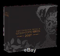 2017 Australian Koala 2oz Gold Proof High Relief Coin