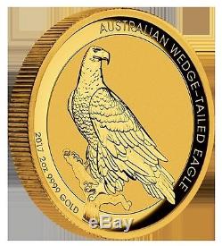 2017 Australian Wedge-Tailed Eagle 2oz Gold Proof High Relief coin Perth Mint