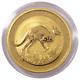 2017-p $100 Australian Gold Kangaroo 1 Oz. 9999 Fine Gold Bu In Cap