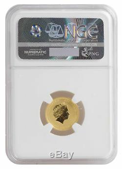 2017-P $15 1/10oz Gold Australian Year of the Rooster MS 70 FDOI NGC