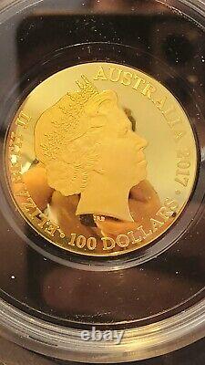 2017 Royal Australian Mint 1oz Domed Southern Sky Gold Proof Coin #545