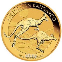 2018 1 oz Australian Gold Kangaroo Coin (BU)