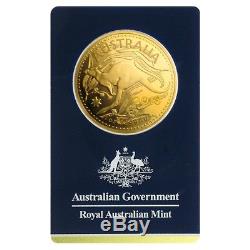 2018 1 oz Gold Kangaroo Coin Royal Australian Mint Veriscan. 9999 Fine In