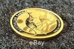 2018 1oz Gold Australian Kangaroo. 9999 BU