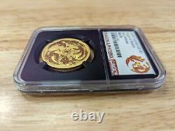 2018 Australia 1 oz Gold Coin Dragon & Phoenix $100 MS 70 Early Release RARE NGC