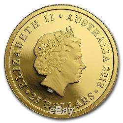 2018 Australia Gold Sovereign Proof SKU#166629