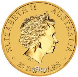 2018 Australian Kangaroo 1/4oz Gold Bullion Coin