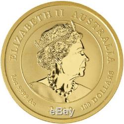 2019 1 oz Australian Dragon and Tiger Gold Coin (BU)