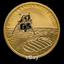 2019 Australia 1 oz Gold Anniversary of the Moon Landing BU SKU#189076
