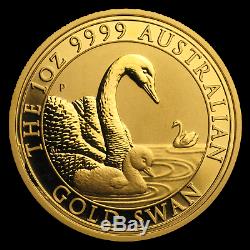 2019 Australia 1 oz Gold Swan MS-70 PCGS (FD, Swan Label) SKU#189848