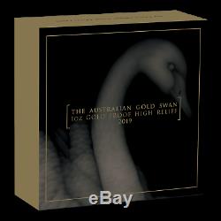 2019 Australia 1 oz Gold Swan Proof (HR, withBox & COA) SKU#193946