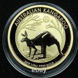 2019 Australian 1/2 oz Gold Kangaroo $50.9999 Fine Bullion Coin