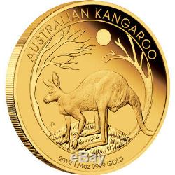 2019 Australian Kangaroo 1/4oz Gold Proof Coin