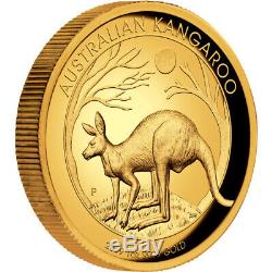 2019 Australian Kangaroo 1oz Gold Proof High Relief Coin