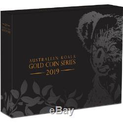 2019 Australian Koala 2oz Gold Proof High Relief Coin