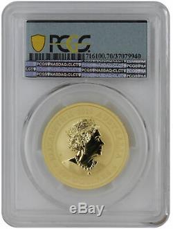 2019-P $100 1oz Australian Gold Swan MS70 PCGS First Day of Issue Perth Mint