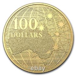 2020 Australia $100 1 oz Gold Beneath the Southern Sky BU