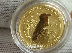 2020 Australia $15 Gold Reverse Proof coin. 9999 pure gold, Great Coin