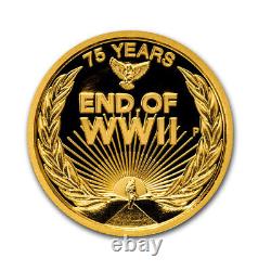 2020 Australia 1/4 oz Gold End of WWII 75th Anniversary Proof SKU#210358