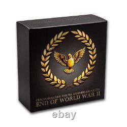 2020 Australia 1/4 oz Gold End of WWII 75th Anniversary Proof SKU#210358