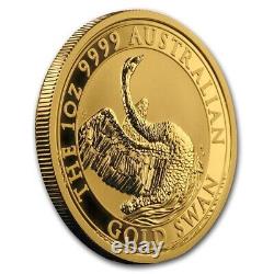 2020 Australia 1 oz Brilliant Uncirculated Gold Swan limited mintage of 5,000