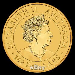2020 Australian 1 oz Gold Kangaroo Coin BU Perth Mint Gold