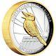 2020 Australian Kookaburra 2oz Silver Proof Gilded High Relief Coin