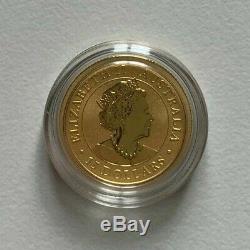 2020 Australian Kookaburra 30th Anniversary 1/10oz Gold Bullion Coin