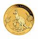 2020-p $25 1/4oz Australian Gold Kangaroo. 9999 Fine Bu Perth Mint
