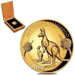 2020 P 2 oz Gold Australian Kangaroo High Relief Perth Mint (withBox & COA)