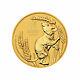 2020-p $5 1/20oz Australian Gold Year Of The Mouse Lunar Series Iii