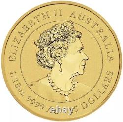 2021 1/10 oz Gold Year of the Ox Australian Coin BU