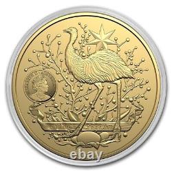 2021 Australia $100 1 oz Gold Coat of Arms BU