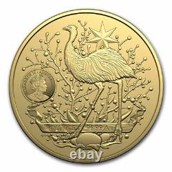 2021 Australia $100 1 oz Gold Coat of Arms BU SKU#228606